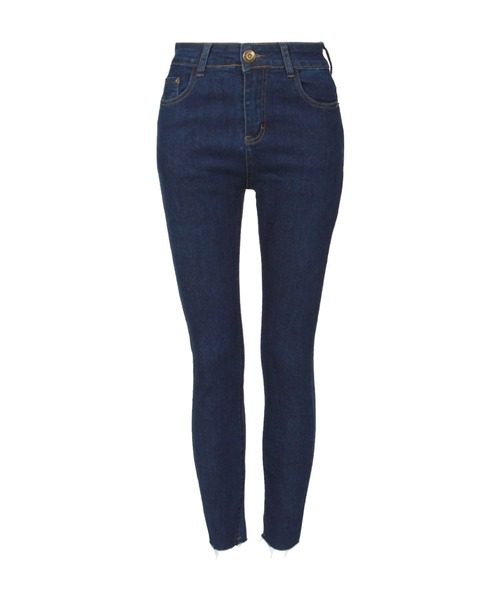 Julia Boutique（ジュリアブティック）の「ハイライズカットオフデニムパンツ/21520（デニムパンツ・レディース・ブラック/ネイビー/グレー/ブルー・LL/3L/S/M/L）」の14枚目の写真