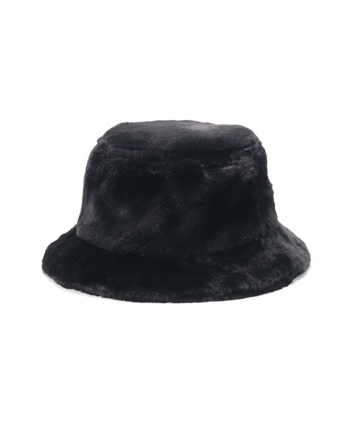 adidas(アディダス)の「アディダス バケットハット ONSPOTZ別注 エコファー(ハット・メンズ・ブラック/ブラック系その他・XL/L)」の5枚目の写真