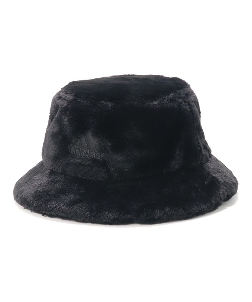 adidas(アディダス)の「アディダス バケットハット ONSPOTZ別注 エコファー(ハット・メンズ・ブラック/ブラック系その他・XL/L)」の8枚目の写真