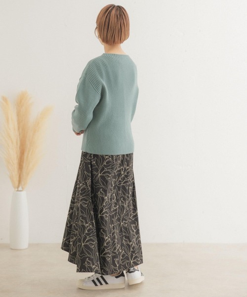 ITEMS URBANRESEARCH（アイテムズ アーバンリサーチ）の「ハイネックリブプルオーバー（ニット/セーター・レディース・ブラック/ミント/パープル/ブルー/オフホワイト/ブラウン/イエロー/ベージュ/グレー・FREE）」の13枚目の写真