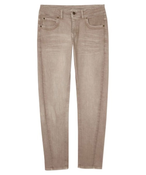 RANAN（ラナン）の「こだわりシルエット大人デニム（デニムパンツ・レディース・ベージュ/インディゴブルー/グレー/セージグリーン・61/67/73/64/70）」の17枚目の写真