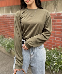 ル*〜様 ロンＴ メッシュ 緑 603（ロクマルサン）の「603 メッシュロングLS Tシャツ（Tシャツ