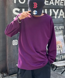 Printstar（プリントスター）の「一枚でも、重ねても。365日活躍【Printstar】mesh dry long sleeve t-shirt / メッシュドライロングスリーブTシャツ 長袖Tシャツ ロンT オーバーサイズ 無地 インナー UVカット 紫外線対策 00304（Tシャツ/カットソー）」