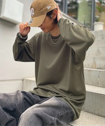 Printstar（プリントスター）の「一枚でも、重ねても。365日活躍【Printstar】mesh dry long sleeve t-shirt / メッシュドライロングスリーブTシャツ 長袖Tシャツ ロンT オーバーサイズ 無地 インナー UVカット 紫外線対策 00304（Tシャツ/カットソー）」