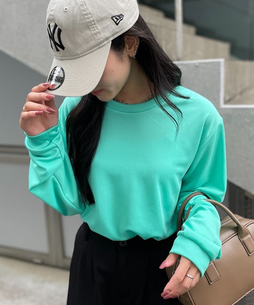 セール】【Printstar】mesh dry long sleeve t-shirt / メッシュ
