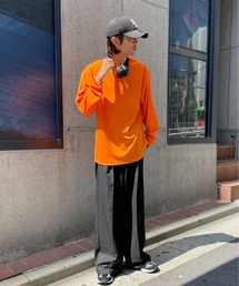 Printstar（プリントスター）の「一枚でも、重ねても。365日活躍【Printstar】mesh dry long sleeve t-shirt / メッシュドライロングスリーブTシャツ 長袖Tシャツ ロンT オーバーサイズ 無地 インナー UVカット 紫外線対策 00304（Tシャツ/カットソー）」