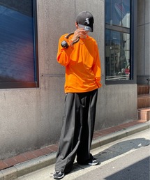 SETUP7（セットアップセブン）の「一枚でも、重ねても。365日活躍【Printstar】mesh dry long sleeve t-shirt / メッシュドライロングスリーブTシャツ 長袖Tシャツ ロンT オーバーサイズ 無地 インナー UVカット 紫外線対策 00304（Tシャツ/カットソー）」