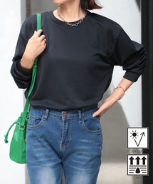 Printstar（プリントスター）の「一枚でも、重ねても。365日活躍【Printstar】mesh dry long sleeve t-shirt / メッシュドライロングスリーブTシャツ 長袖Tシャツ ロンT オーバーサイズ 無地 インナー UVカット 紫外線対策 00304（Tシャツ/カットソー）」