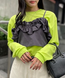 Printstar（プリントスター）の「一枚でも、重ねても。365日活躍【Printstar】mesh dry long sleeve t-shirt / メッシュドライロングスリーブTシャツ 長袖Tシャツ ロンT オーバーサイズ 無地 インナー UVカット 紫外線対策 00304（Tシャツ/カットソー）」