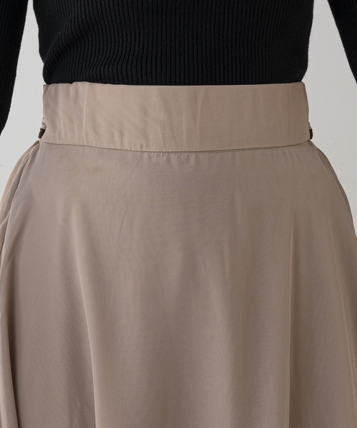 natural couture(ナチュラルクチュール)の「【WEB限定】配色パイピングティアードスカート(スカート・レディース・ベージュ/サックスブルー/ピンク・FREE)」の15枚目の写真