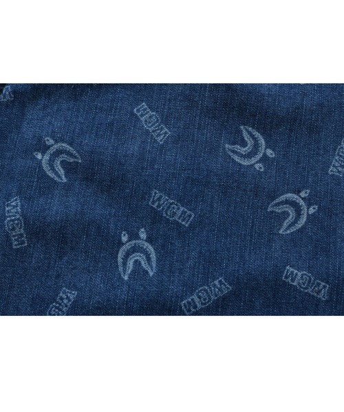 A BATHING APE(アベイシングエイプ)の「SHARK PATTERN DENIM SHORTS M(デニムパンツ・メンズ・インディゴブルー・SMALL/MEDIUM/LARGE/X-LARGE)」の3枚目の写真