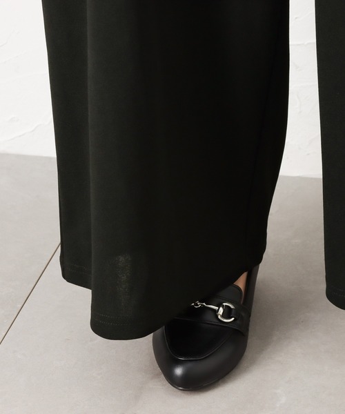 NAVY（ネイビー）の「長袖ニット+サロペット セット アンサンブル（ニット/セーター・レディース・ブルー/ピンク/ブラック/カーキ・L/M）」の17枚目の写真