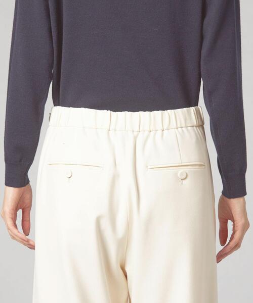 closet story（クローゼットストーリー）の「＜closet story（クローゼットストーリー）＞キモウ アジャスター ワイドパンツ -ウォッシャブル-（その他パンツ・レディース・ライトグレー/オフホワイト・FREE）」の8枚目の写真