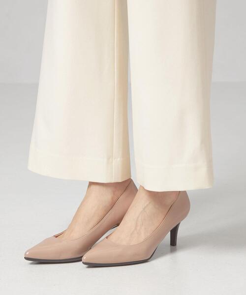 closet story（クローゼットストーリー）の「＜closet story（クローゼットストーリー）＞キモウ アジャスター ワイドパンツ -ウォッシャブル-（その他パンツ・レディース・ライトグレー/オフホワイト・FREE）」の9枚目の写真