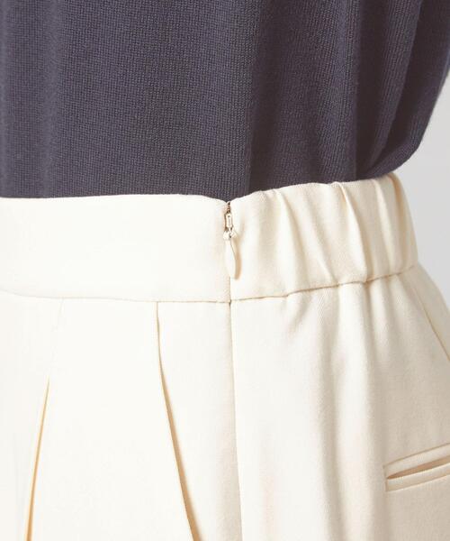 closet story（クローゼットストーリー）の「＜closet story（クローゼットストーリー）＞キモウ アジャスター ワイドパンツ -ウォッシャブル-（その他パンツ・レディース・ライトグレー/オフホワイト・FREE）」の11枚目の写真