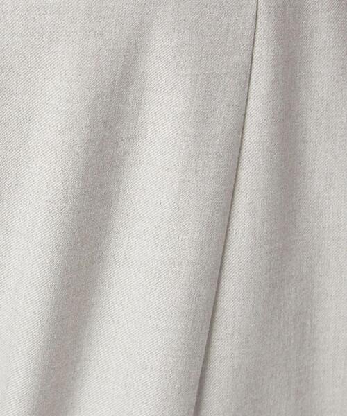 closet story（クローゼットストーリー）の「＜closet story（クローゼットストーリー）＞キモウ アジャスター ワイドパンツ -ウォッシャブル-（その他パンツ・レディース・ライトグレー/オフホワイト・FREE）」の15枚目の写真