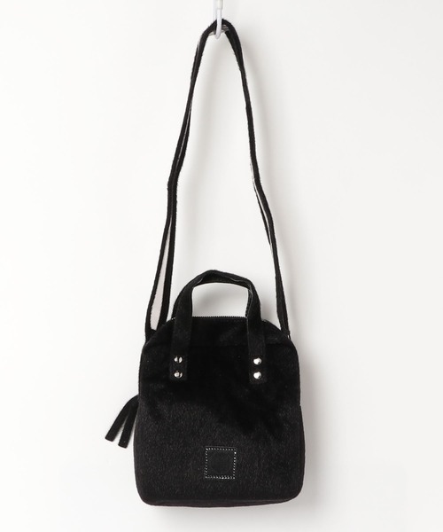 EDT（イーディーティー）の「ED_2wayboxbag_PAUL21FW（ショルダーバッグ・レディース・ブラック/ベージュ・FREE）」の6枚目の写真