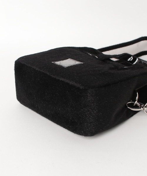 EDT（イーディーティー）の「ED_2wayboxbag_PAUL21FW（ショルダーバッグ・レディース・ブラック/ベージュ・FREE）」の3枚目の写真