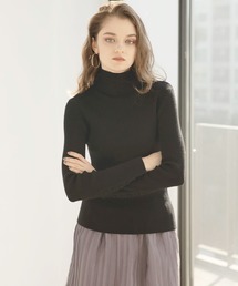 MIELI INVARIANT | Smooth Soft Turtle Knit(ニット/セーター)