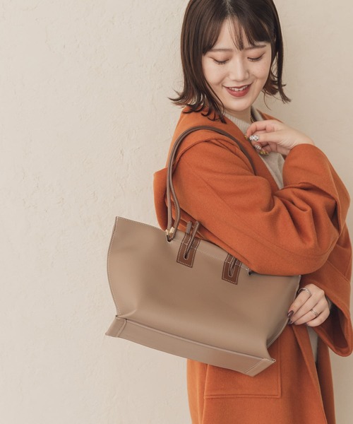 RODE SKO（ロデスコ）の「3WAYバッグ（トートバッグ・レディース・グリーン/モカ・ONE）」の4枚目の写真