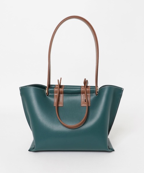 RODE SKO（ロデスコ）の「3WAYバッグ（トートバッグ・レディース・グリーン/モカ・ONE）」の12枚目の写真