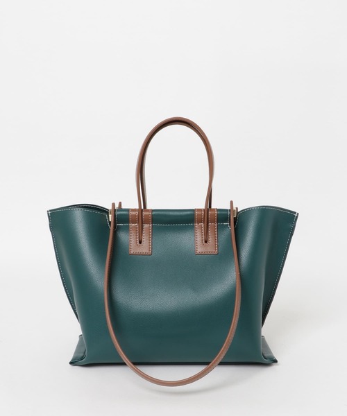 RODE SKO（ロデスコ）の「3WAYバッグ（トートバッグ・レディース・グリーン/モカ・ONE）」の13枚目の写真