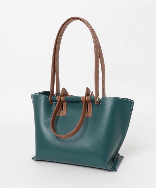 RODE SKO（ロデスコ）の「3WAYバッグ（トートバッグ・レディース・グリーン/モカ・ONE）」の9枚目の写真