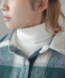 SPINNS | フライス編み タートルネックカットソー(Tシャツ/カットソー)