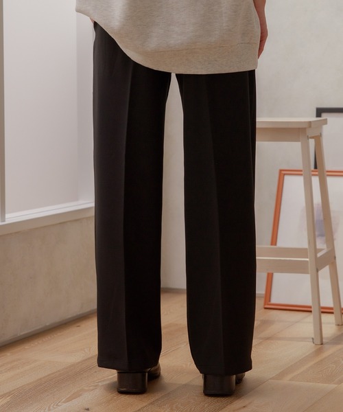 Adoon plain（アドーンプレーン）の「【Adoon plain】センタープレスワイドパンツ（その他パンツ・メンズ・ブラック/グレー系その他/グリーン系その他/スモーキーグリーン系・SMALL/MEDIUM/LARGE）」の11枚目の写真