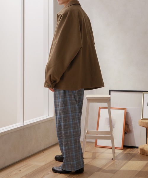 Adoon plain（アドーンプレーン）の「【Adoon plain】センタープレスワイドパンツ（その他パンツ・メンズ・ブラック/グレー系その他/グリーン系その他/スモーキーグリーン系・SMALL/MEDIUM/LARGE）」の18枚目の写真