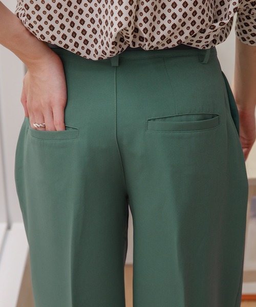 Adoon plain（アドーンプレーン）の「【Adoon plain】センタープレスワイドパンツ（その他パンツ・メンズ・ブラック/グレー系その他/グリーン系その他/スモーキーグリーン系・SMALL/MEDIUM/LARGE）」の9枚目の写真