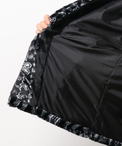 DANKE SCHON（ダンケシェーン）の「DankeSchon/ダンケシェーン/ペイズリーブルゾン（ブルゾン・レディース・ブラック/ブラウン・MEDIUM/LARGE）」の5枚目の写真