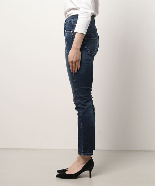 SISLEY(シスレー)の「ストレッチスリムフィットデニムパンツ(IBIZA)(デニムパンツ・レディース・インディゴブルー・26inch/27inch/25inch/28inch)」の3枚目の写真