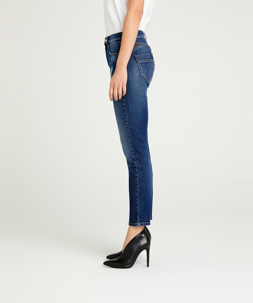 SISLEY(シスレー)の「ストレッチスリムフィットデニムパンツ(IBIZA)(デニムパンツ・レディース・インディゴブルー・26inch/27inch/25inch/28inch)」の4枚目の写真