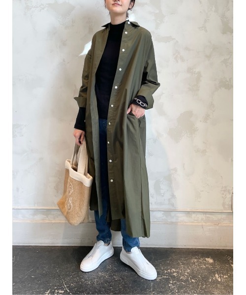 BEARDSLEY（ビアズリー）の「ナイロンフレアシャツワンピ