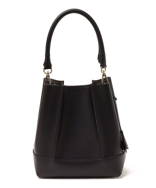 Carol J.（キャロルジェイ）の「GIANNI NOTARO CAROL J:ワンハンドルハンドバッグ◆（ショルダーバッグ・レディース・ブラック/ベージュ・ONE SIZE）」の10枚目の写真