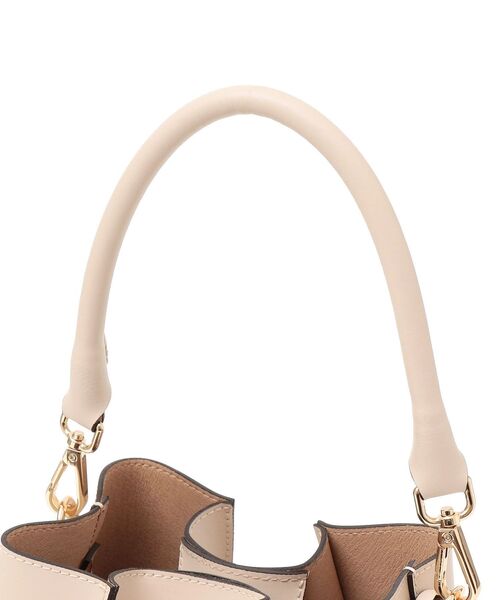 Carol J.（キャロルジェイ）の「GIANNI NOTARO CAROL J:ワンハンドルハンドバッグ◆（ショルダーバッグ・レディース・ブラック/ベージュ・ONE SIZE）」の16枚目の写真