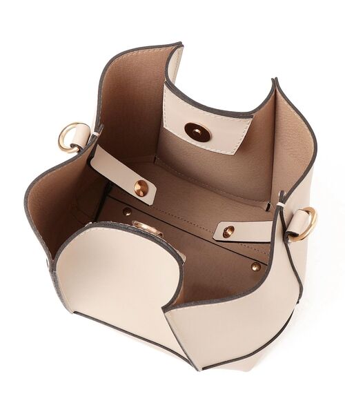 Carol J.（キャロルジェイ）の「GIANNI NOTARO CAROL J:ワンハンドルハンドバッグ◆（ショルダーバッグ・レディース・ブラック/ベージュ・ONE SIZE）」の11枚目の写真