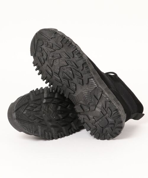 SVEC（シュベック）の「ハイカット チャンキーソール ミリタリー