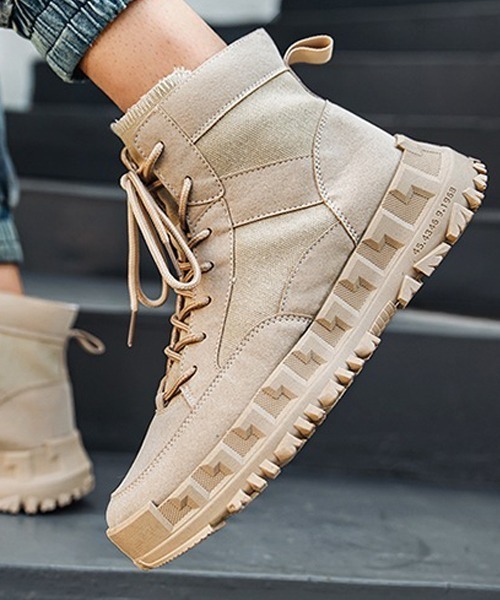 ミリタリーブーツ 2型　28センチ ミリタリーブーツ 2型 28センチ 迷彩柄2wayハイカットヌバック