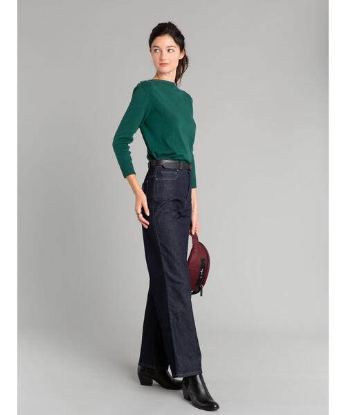 agnes b.(アニエスベー)の「KA17 JEANS ジーンズ ワイド(デニムパンツ・レディース・ブルー系その他・27/29/ 26/28/30/32)」の6枚目の写真