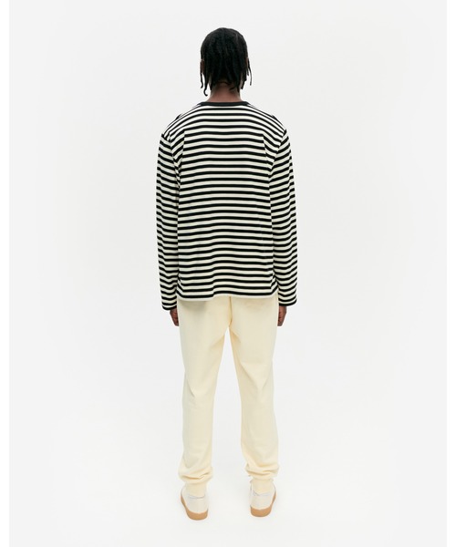 marimekko(マリメッコ)の「【kioski】 Tasaraita Taakse -shirt(Tシャツ/カットソー・レディース・ブラック/ブルー・LARGE/X-SMALL/SMALL/MEDIUM)」の8枚目の写真