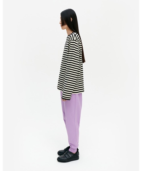 marimekko(マリメッコ)の「【kioski】 Tasaraita Taakse -shirt(Tシャツ/カットソー・レディース・ブラック/ブルー・LARGE/X-SMALL/SMALL/MEDIUM)」の13枚目の写真
