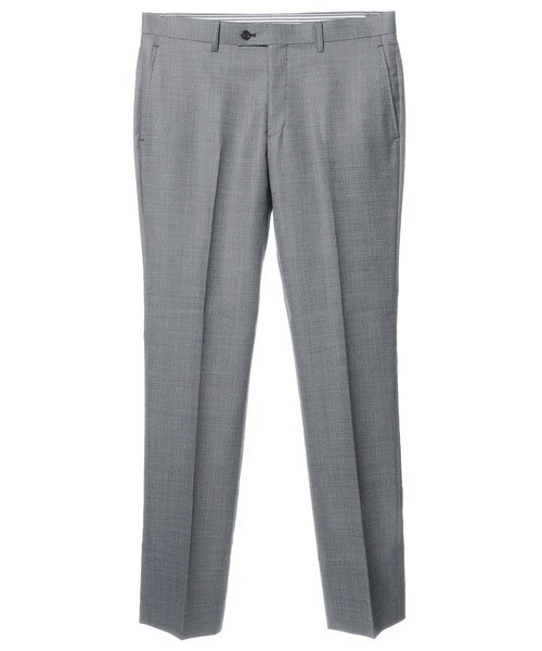 CROWDED CLOSET（クラウデッドクローゼット）の「NARROW ツイルピンヘッドスーツ/別売りベストあり/2ピースビジネスセットアップスーツ（スーツセット・メンズ・ネイビー/ブルー/グレー・04/03/02/01）」の18枚目の写真