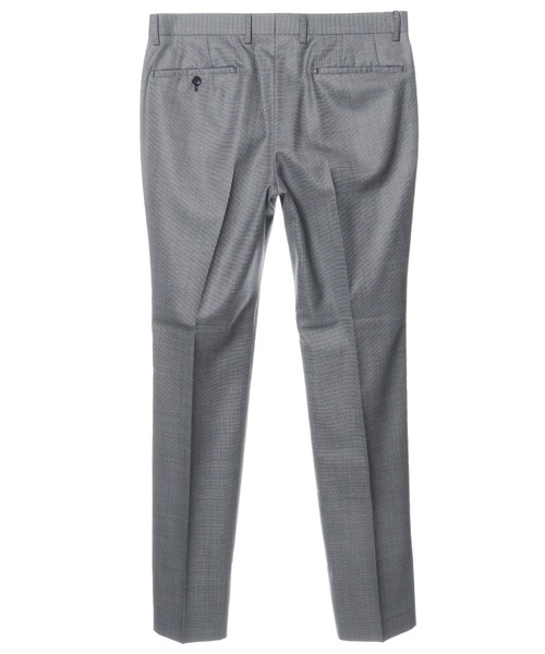 CROWDED CLOSET（クラウデッドクローゼット）の「NARROW ツイルピンヘッドスーツ/別売りベストあり/2ピースビジネスセットアップスーツ（スーツセット・メンズ・ネイビー/ブルー/グレー・04/03/02/01）」の21枚目の写真