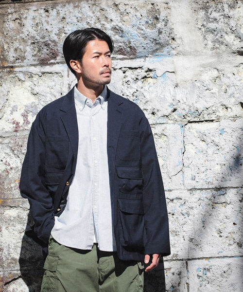 BEAMS（ビームス）の「BEAMS / 3ステップ ポケット ブレザージャケット