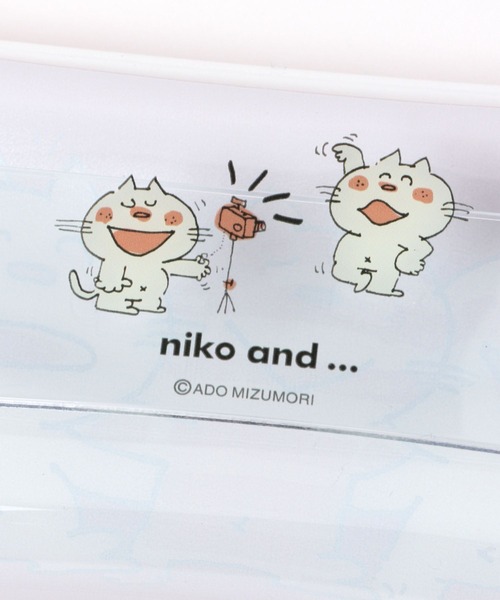 niko and...(ニコアンド)の「【水森亜土】コラボ 塩ビペンケース(ステーショナリー・レディース・ホワイト/レッド・0)」の13枚目の写真