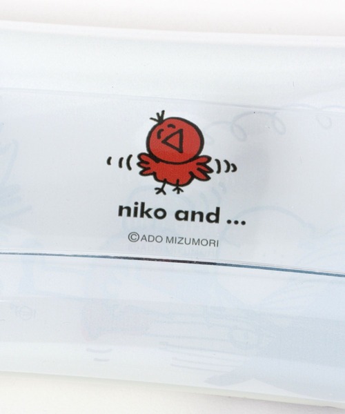 niko and...(ニコアンド)の「【水森亜土】コラボ 塩ビペンケース(ステーショナリー・レディース・ホワイト/レッド・0)」の8枚目の写真