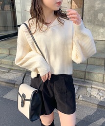 OLIVE des OLIVE | セーラーカラーニット(ニット/セーター)