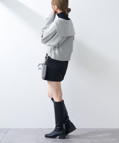 OLIVE des OLIVE（オリーブデオリーブ）の「セーラーカラーニット（ニット/セーター・レディース・ベージュ/グレー/オフホワイト・FREE）」の13枚目の写真